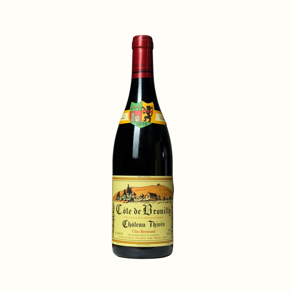 Chateau Thivin Cote de Brouilly Clos Bertrand 2015